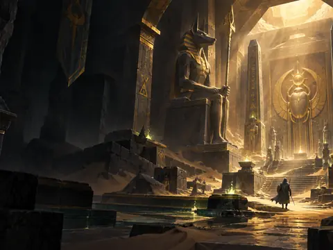 Tombs of Amascut fantasy artwork